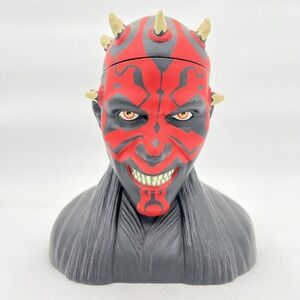 Star Wars Darth Maul Bust Figure, Cookie Jar, Vintage 90s Applause